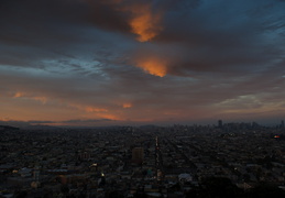 clouds over the Mission